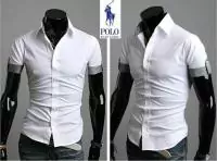 chemise ralph lauren 2019U homme pony manche courte hot sale 113 blanc